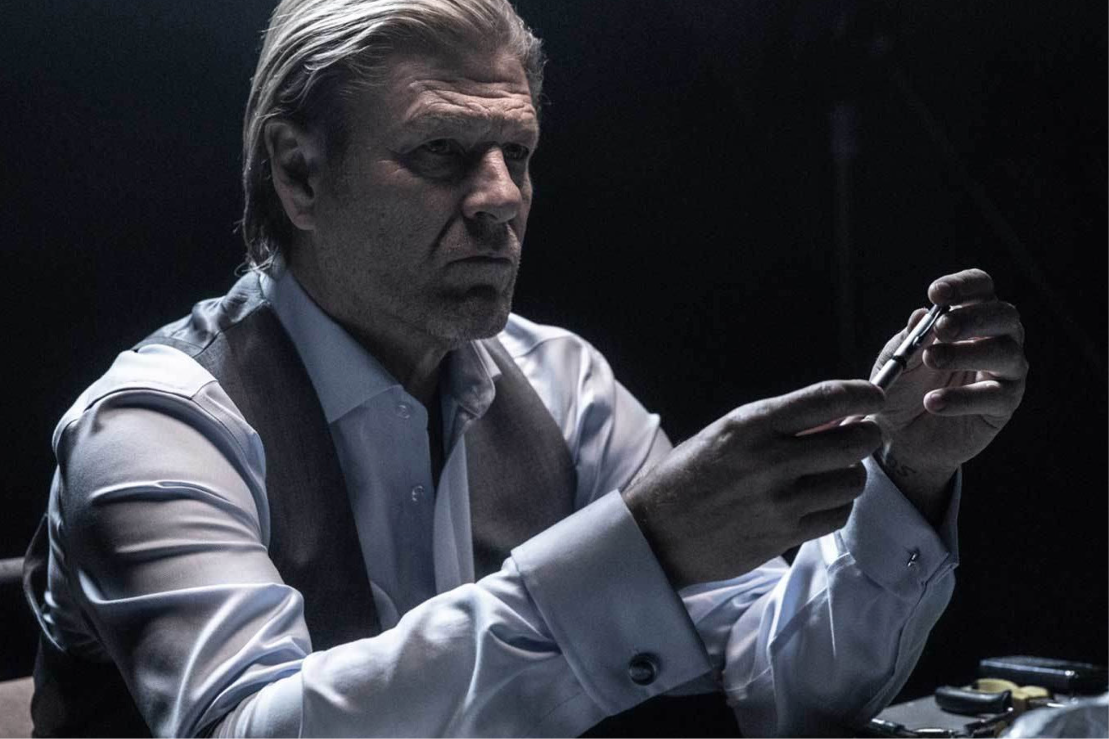 Sean Bean in the Hitman 2 campaign